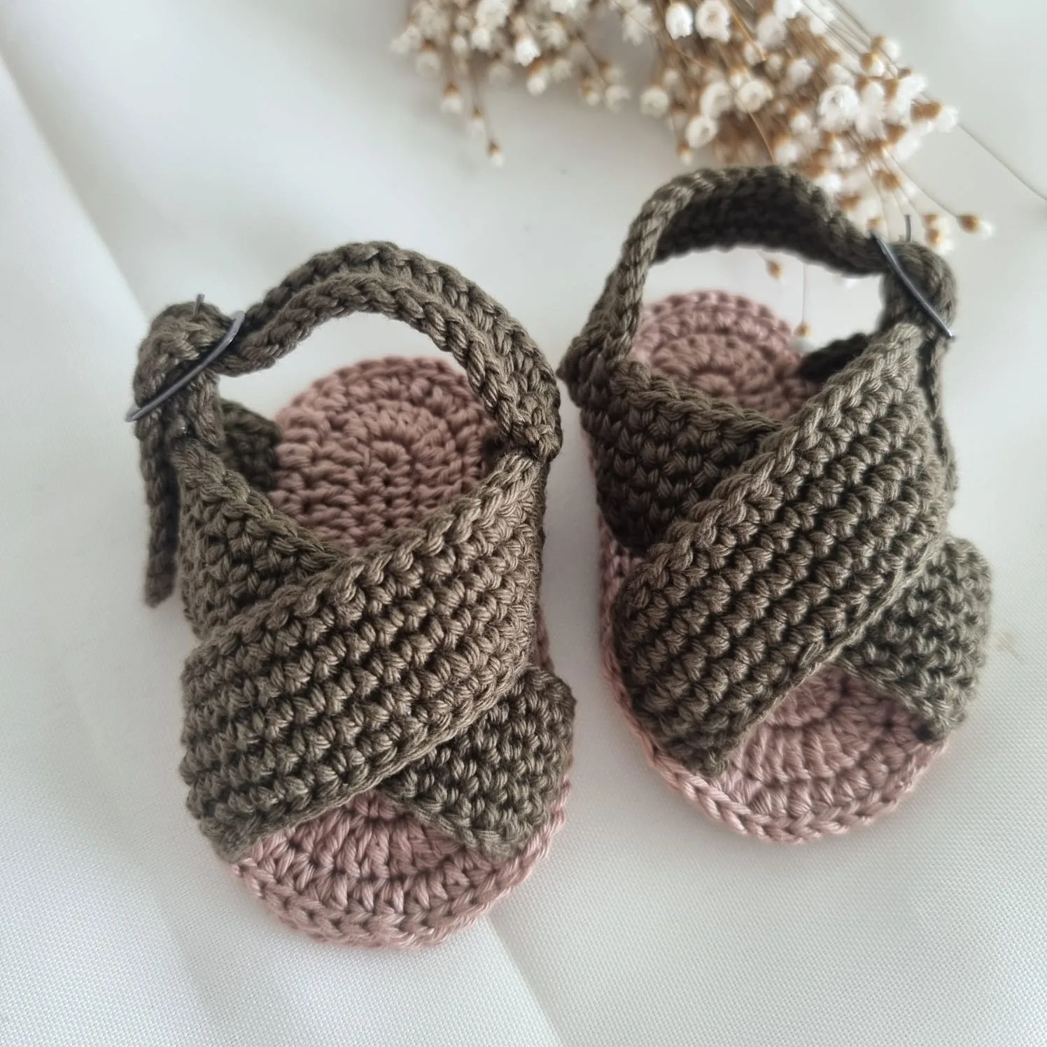 Sandália Baby Militar Chic