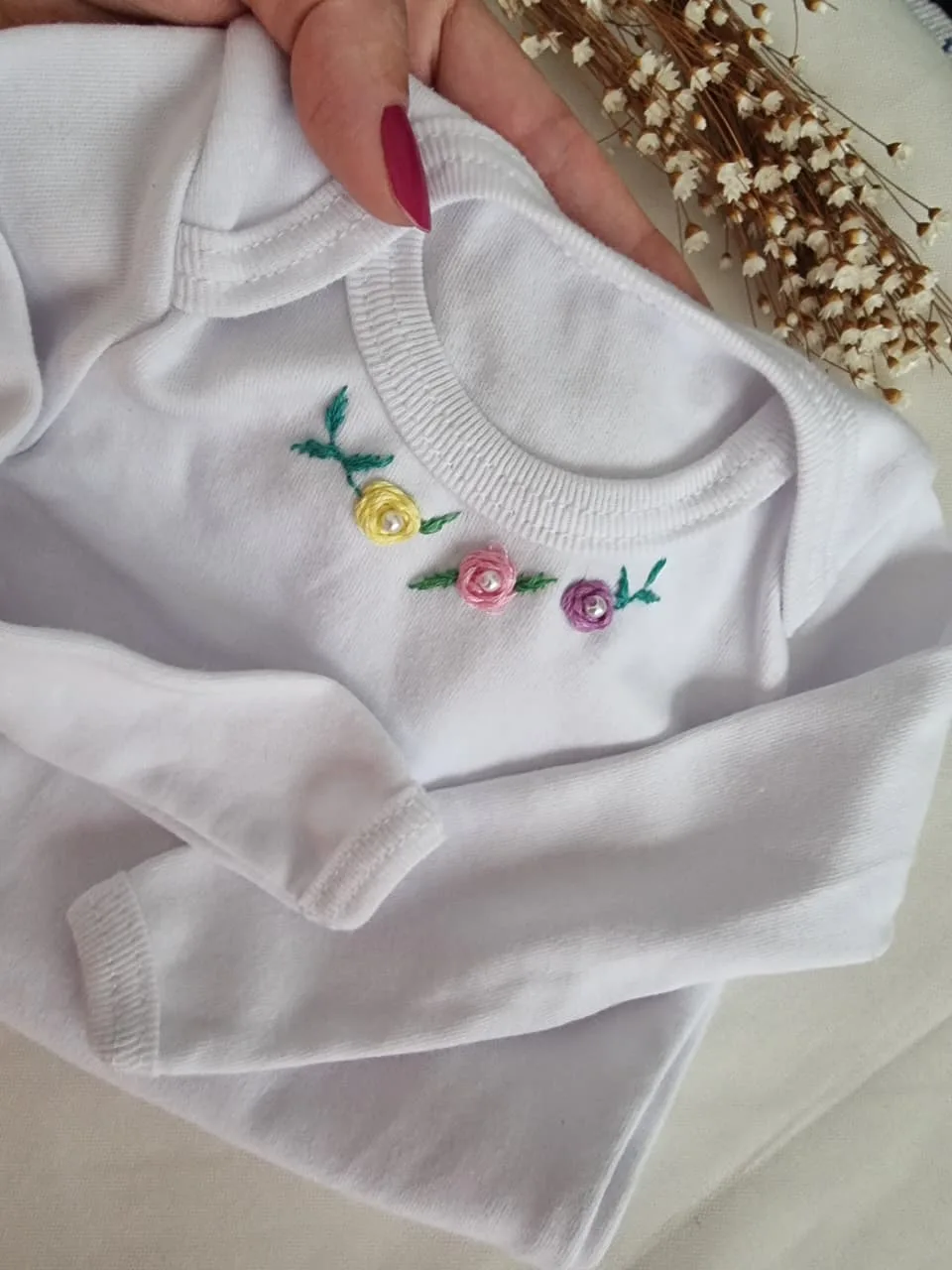 Body Bordado Floral - Imagem 3